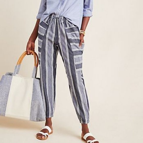 Anthropologie Pants - Anthropologie/The Odells Seaside Striped Joggers